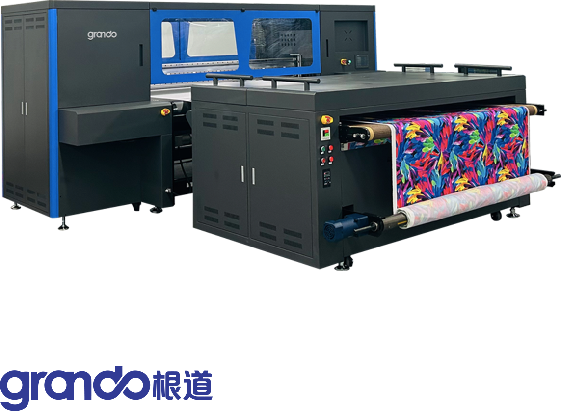 1.8m Digital Textile Pigment Printing Machine with 16PCS I3200 print heads