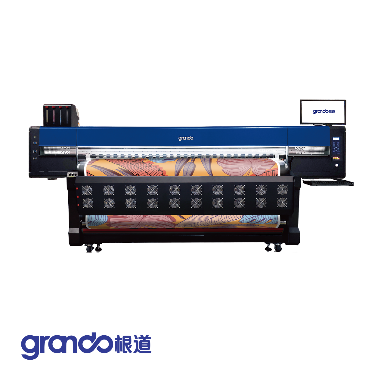 2m High speed digital printing machine equipped with negative pressure ink supply system 