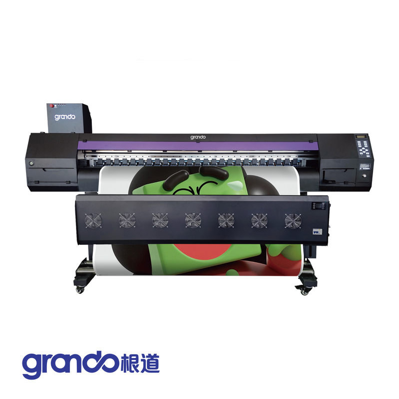 2.2m Eco Solvent Printer With two Epson I3200-E1 Print Heads