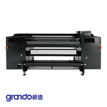 1.8m Leather Conveyor UV Printer With Five T3200 Print heads GD-6800TUV Plus