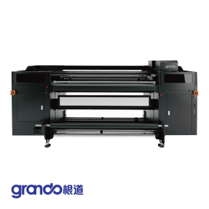 1.8m Leather ConveyorUV Printer With Five T3200 Print heads GD-6800TUV Plus