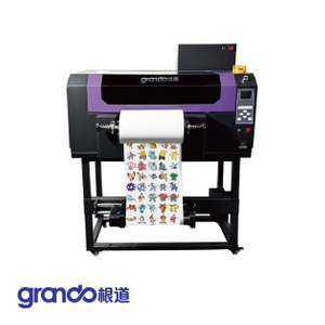 UV Crystal Laberl Printer AB Film roll to roll printing machine